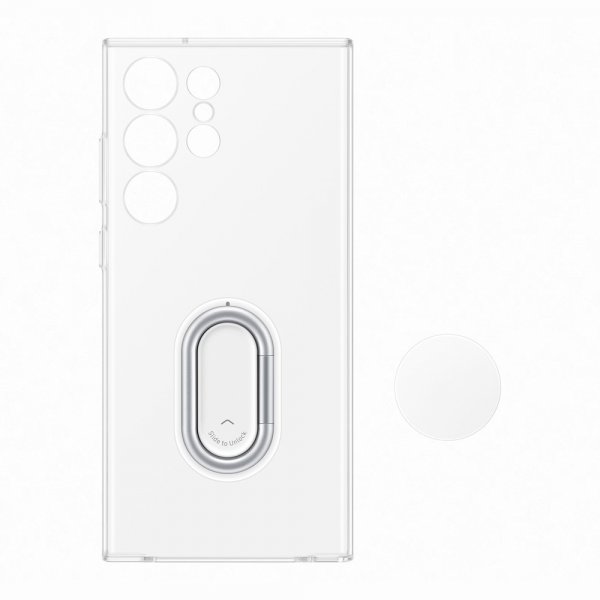 Samsung Original Galaxy S23 Ultra Cover Clear Gadget Case Transparent
