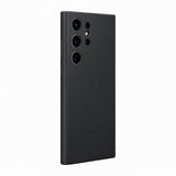 Samsung Original Galaxy S23 Ultra Cover i Læder Sort