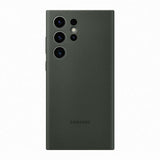 Samsung Original Galaxy S23 Ultra Cover Silikone Cover Khaki