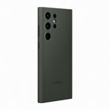 Samsung Original Galaxy S23 Ultra Cover Silikone Cover Khaki