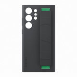 Samsung Original Galaxy S23 Ultra Cover Silikone Grip Case Sort