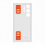 Samsung Original Galaxy S23 Ultra Cover Silicone Grip Case Hvid