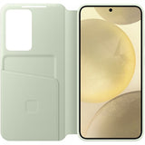 Samsung Original Galaxy S24 Cover Smart View Wallet Case Lys Grøn