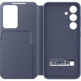 Samsung Original Galaxy S24 Cover Smart View Wallet Case Violet