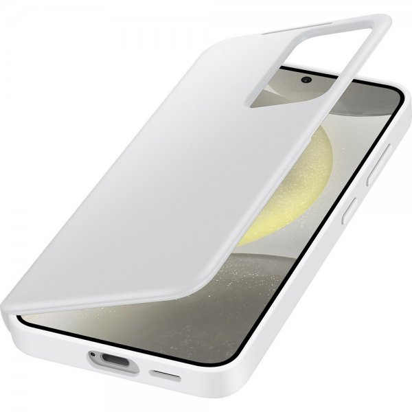 Samsung Original Galaxy S24 Smart View Wallet Cover Hvid