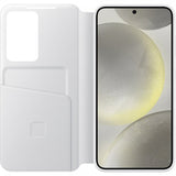 Samsung Original Galaxy S24 Plus Cover Smart View Wallet Case Hvid