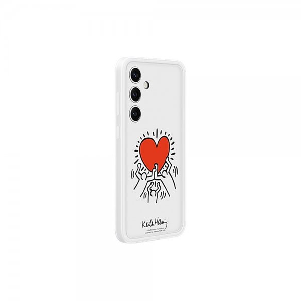 Samsung Original Galaxy S24 Plus Cover Flipsuit Cover Hvid