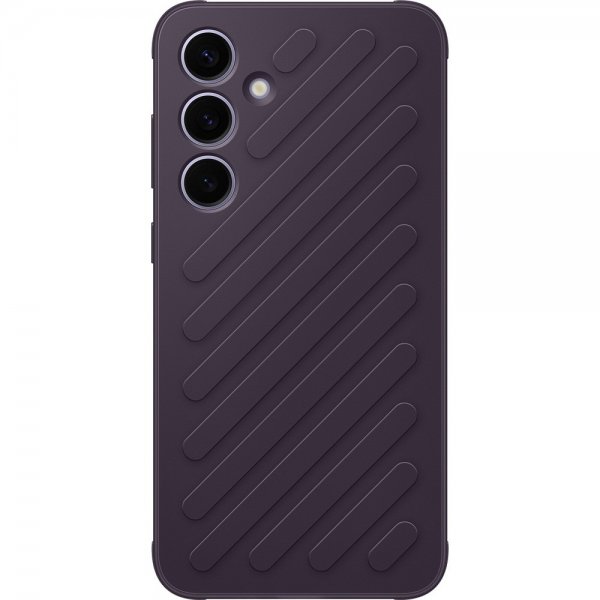 Samsung Original Galaxy S24 Plus Cover Shield Case Dark Violet