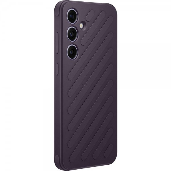 Samsung Original Galaxy S24 Plus Cover Shield Case Dark Violet