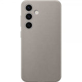 Samsung Original Galaxy S24 Plus Cover Vegan Leather Case Taupe