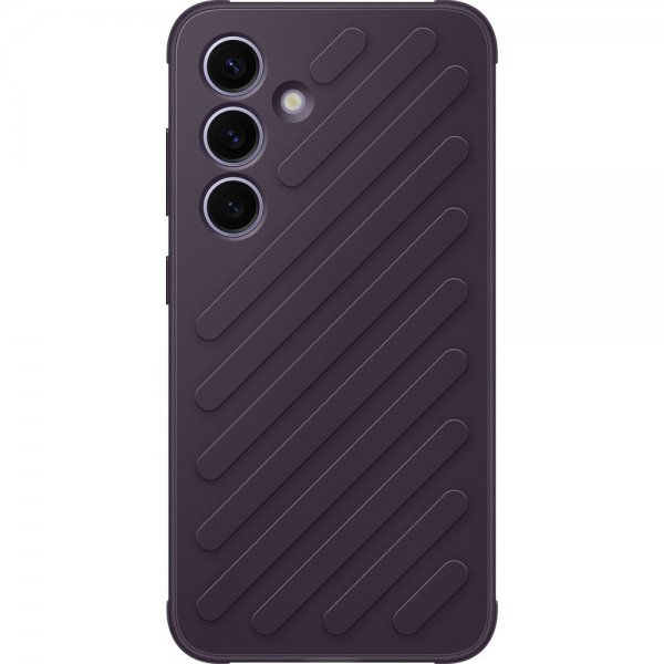 Samsung Original Galaxy S24 Cover Shield Case Dark Violet