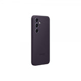 Samsung Original Galaxy S24 Cover Silicone Case Dark Violet