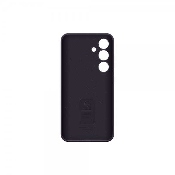 Samsung Original Galaxy S24 Cover Silicone Case Dark Violet