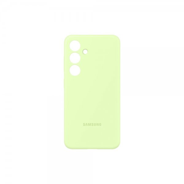 Samsung Original Galaxy S24 Cover Silicone Case Light Green