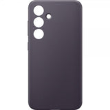Samsung Galaxy S24 Cover Vegansk Læder Etui Dark Violet
