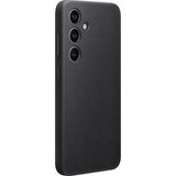 Samsung Original Galaxy S24 Cover Vegansk Læder Sort