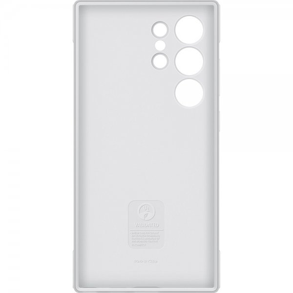 Samsung Original Galaxy S24 Ultra Cover Shield Case Lysegrå