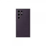 Samsung Original Galaxy S24 Ultra Cover Standing Grip Case Dark Violet