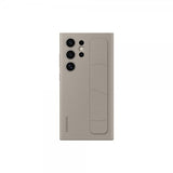 Samsung Original Galaxy S24 Ultra Cover Standing Grip Case Taupe