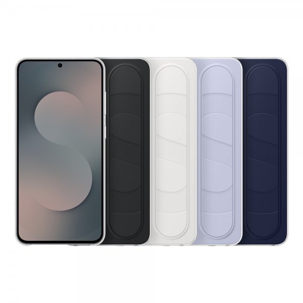 Samsung Original Galaxy S25 FE Cover Standing Grip Case Lyseblå