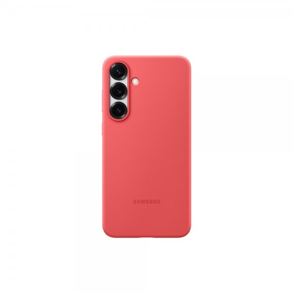 Samsung Original Galaxy S25 Plus Cover Silikone Cover Rød
