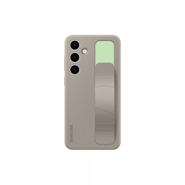 Samsung Original Galaxy S25 Plus Cover Standing Grip Case Grå