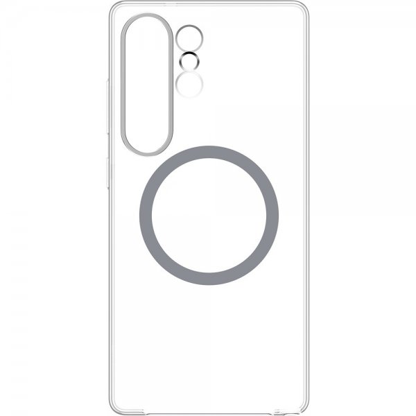 Samsung Original Galaxy S25 Ultra Cover Clear Magnet Case Transparent