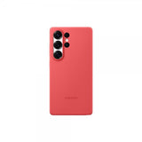 Samsung Original Galaxy S25 Ultra Cover Silikone Cover Rød