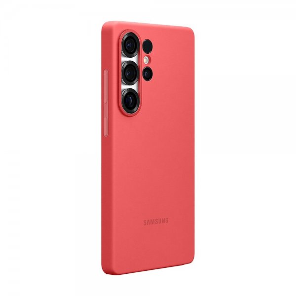 Samsung Original Galaxy S25 Ultra Cover Silikone Cover Rød
