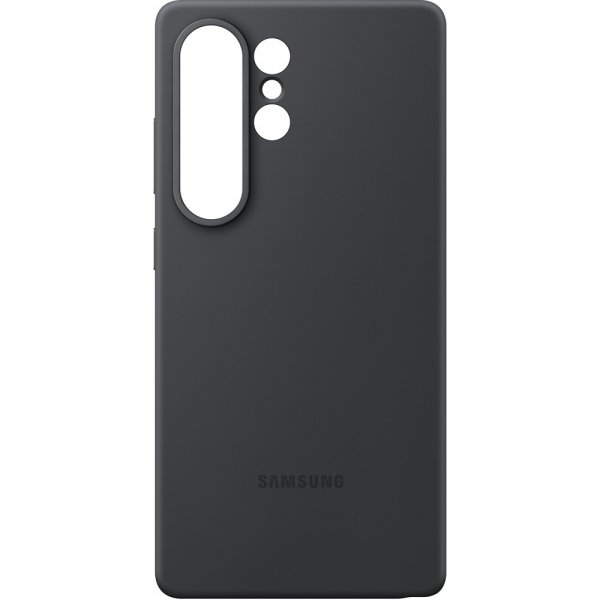 Samsung Original Galaxy S25 Ultra Cover Silikone Etui Sort