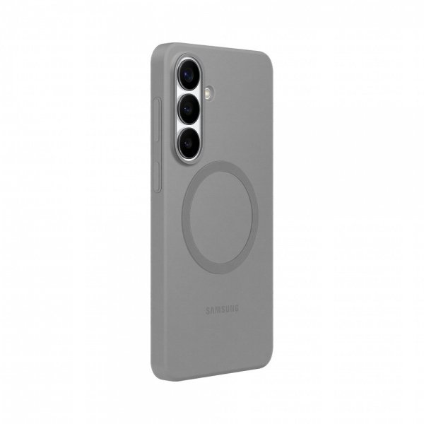 Samsung Original Galaxy S26 Plus Skal Silikone Magnet Cover Grå