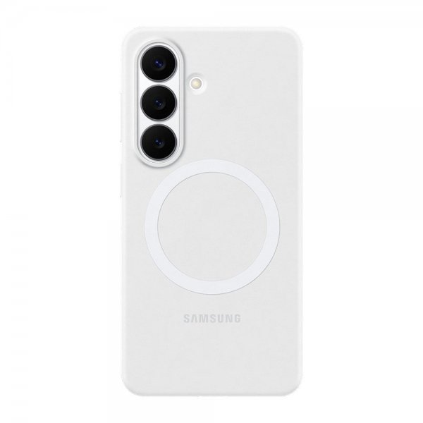 Samsung Original Galaxy S26 Cover Silikone Magnet Case Hvid