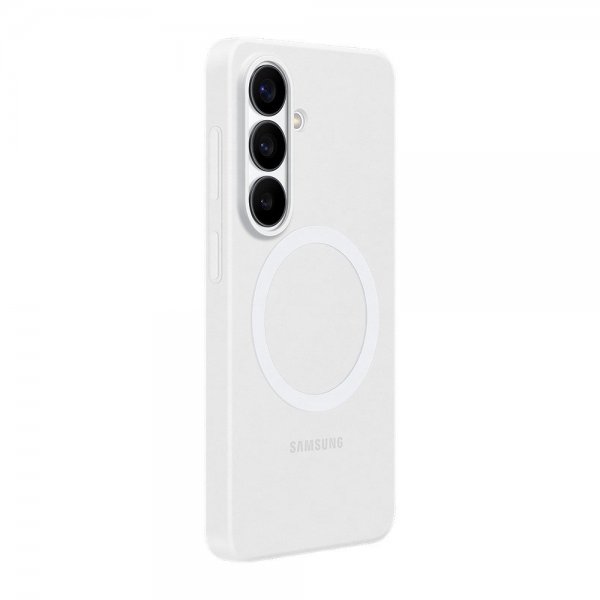 Samsung Original Galaxy S26 Cover Silikone Magnet Case Hvid