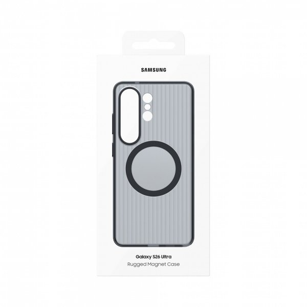 Samsung Original Galaxy S26 Ultra Skal Rugged Magnet Case Svart