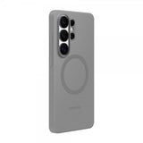 Samsung Original Galaxy S26 Ultra Cover Silicone Magnet Case Grå