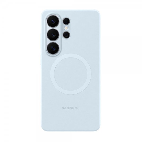 Samsung Original Galaxy S26 Ultra Cover Silikone Magnet Cover Lyseblå