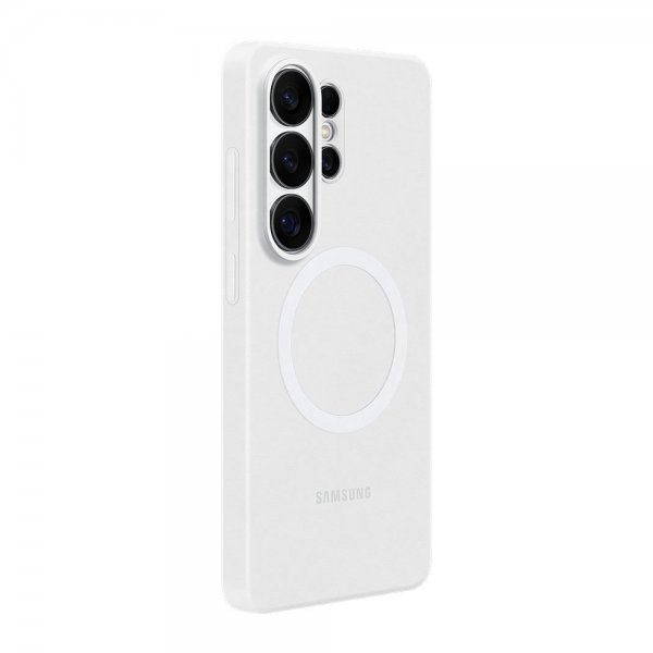 Samsung Original Galaxy S26 Ultra Cover Silikone Magnet Cover Hvid