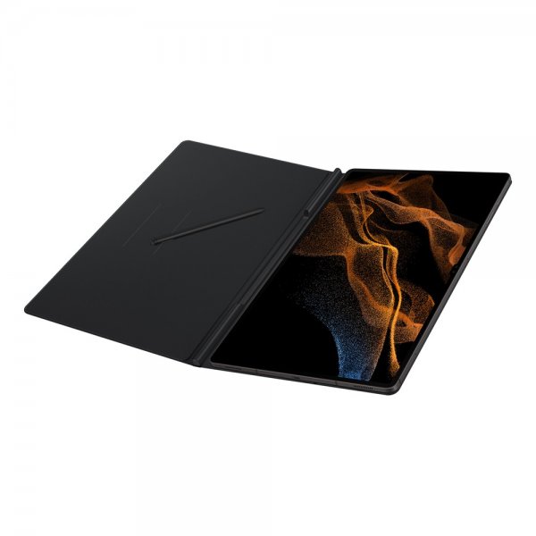 Samsung Original Galaxy Tab S8 Ultra Cover Book Cover Sort