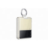 Samsung Original Galaxy Z Flip 3 Cover Clear Cover med Ring Transparent