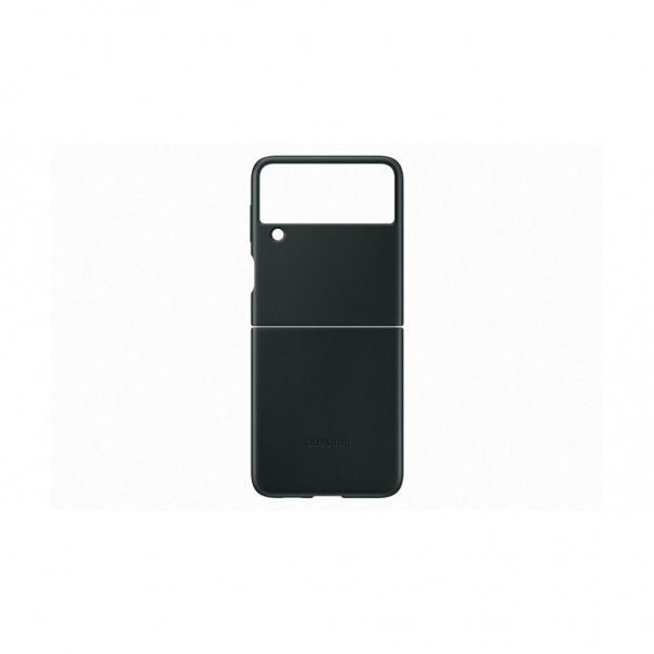 Samsung Original Galaxy Z Flip 3 Cover Læder Cover Grøn