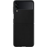 Samsung Original Galaxy Z Flip 3 Cover Læder Sort