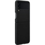 Samsung Original Galaxy Z Flip 3 Cover Læder Sort