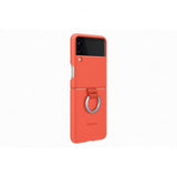 Samsung Original Galaxy Z Flip 3 Cover Silikone Cover med Ring Coral