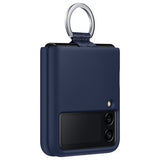 Samsung Original Galaxy Z Flip 3 Cover i Silikone med Ring Navy