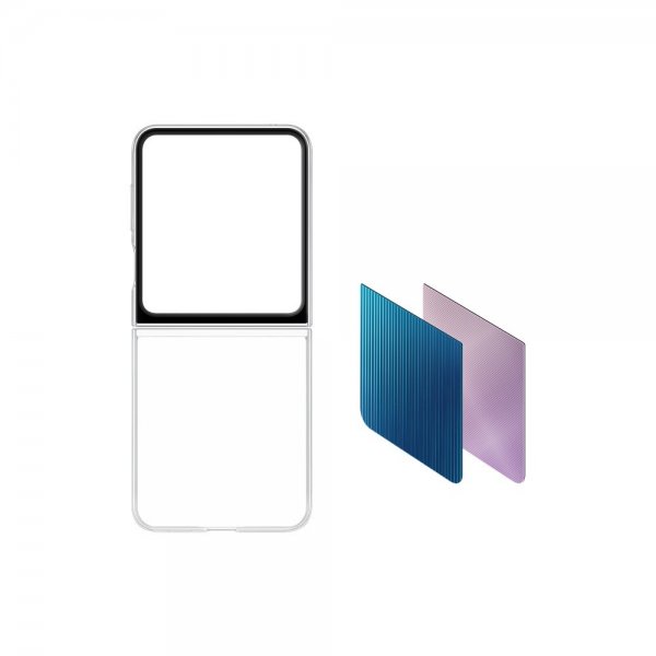 Samsung Original Galaxy Z Flip 5 Cover Flipsuit Case Transparent