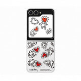 Samsung Original Galaxy Z Flip 6/Galaxy Z Flip 7 FE Cover Flipsuit Case Hvid