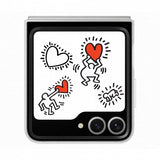 Samsung Original Galaxy Z Flip 6/Galaxy Z Flip 7 FE Cover Flipsuit Case Hvid