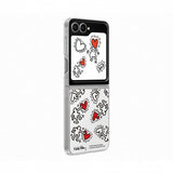 Samsung Original Galaxy Z Flip 6/Galaxy Z Flip 7 FE Cover Flipsuit Case Hvid