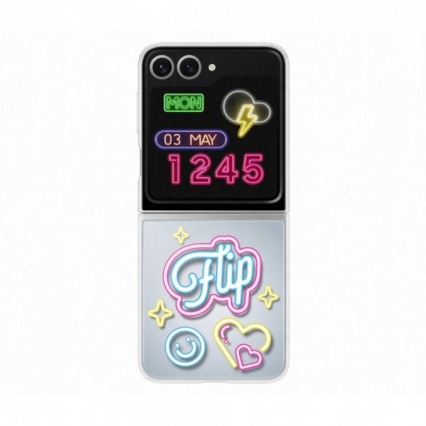 Samsung Original Galaxy Z Flip 6 Cover Flipsuit Case Grå
