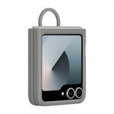 Samsung Original Galaxy Z Flip 6/Flip 7 FE Cover Silicone Case Grå